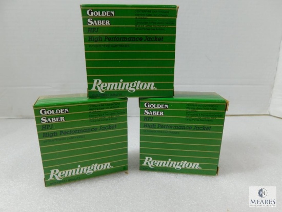 Remington .40 S&W Golden Saber 165 Gr. JHP.