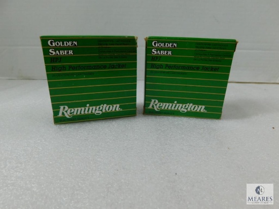 Remington .40 S&W Golden Saber 165 Gr. JHP.