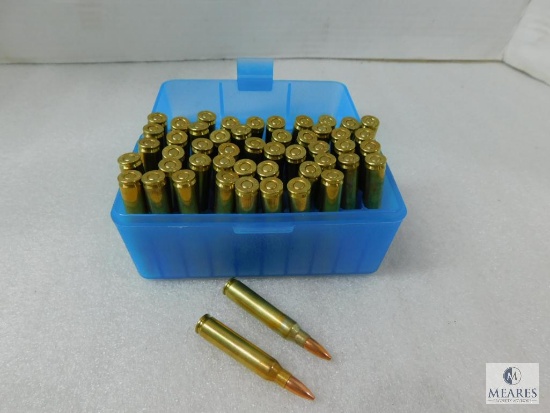 Remington .223 Rem. Appears to be 55 gr FMJ
