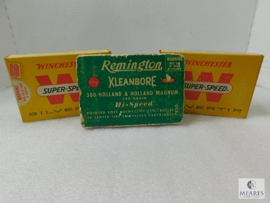 Mixed Lot .300 H&H Magnum Ammo and Brass