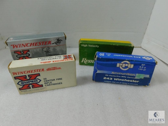 Mixed Lot of .243 Winchester and Brass