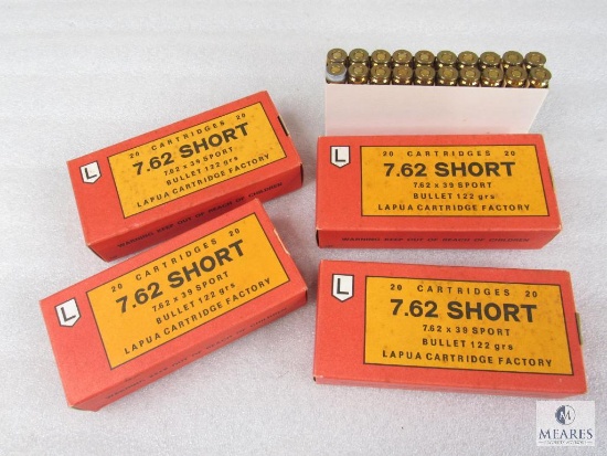 Lapua 7.62x39mm 122 Gr. FMJ Ammo
