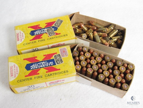 Winchester Western .30 Luger 93 Gr FMJ.