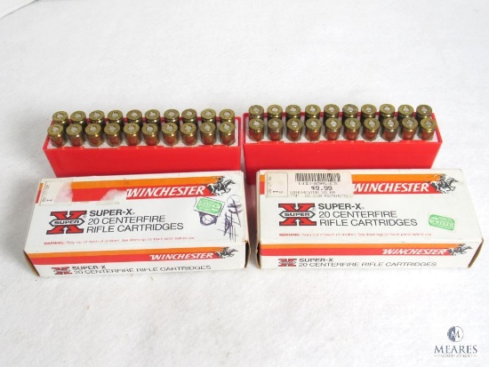 Winchester 22-250 55 Grain Pointed Soft Point.