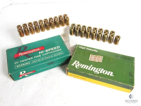 6mm Remington Empty Brass.