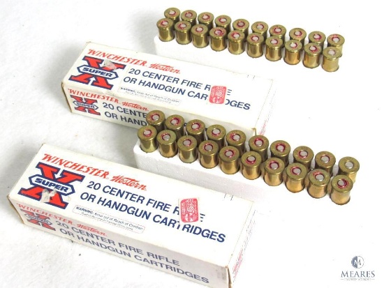 Winchester .44 Rem. Mag. 240 Gr. Hollow Soft Point Ammo.