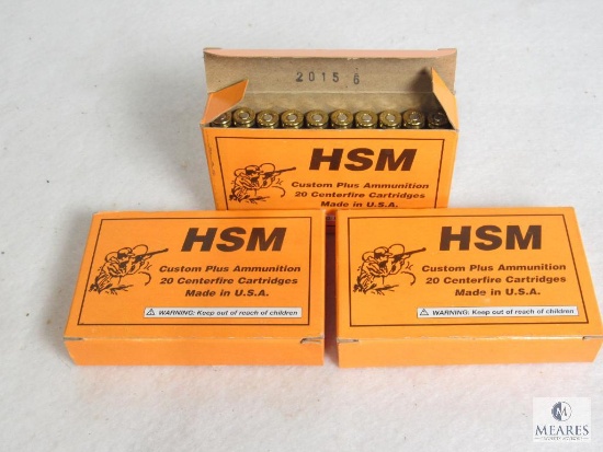 HSM .223 Rem. 55 Grain PSP Ammo