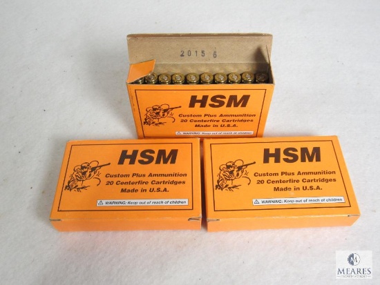 HSM .223 Rem. 55 Grain PSP Ammo