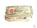 Remington UMC .38 S&W Vintage Ammo Partial Box