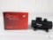 New Optima 1x30mm Red Dot Reflex Sight with Weaver Mount and Adjustable Brightness