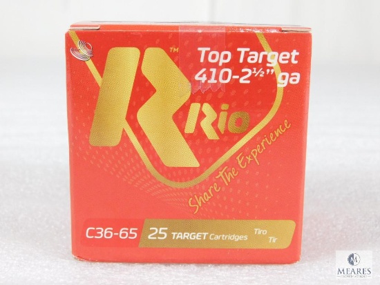 25 Rounds Rio .410 Gauge Shotgun Shells 2 1/2" #7.5