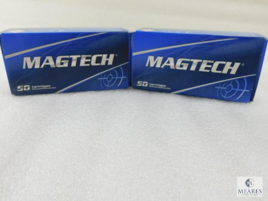 100 Rounds Magtech 9mm Ammo. 115 Grain FMJ