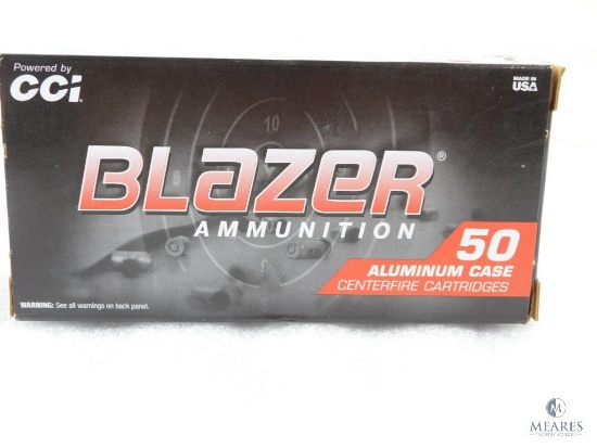 50 Rounds CCI Blazer .40 S&W Ammo. 165 Grain FMJ