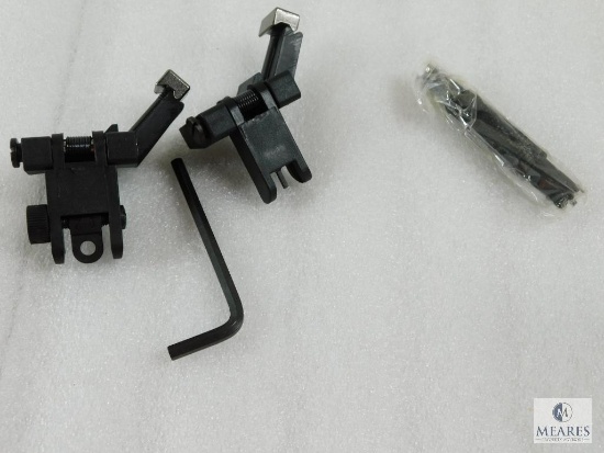 New 45 Degree Offset AR15 Front and Rear Sights