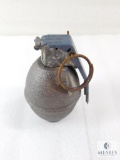 Inert De-Milled Lemon Type Hand Grenade