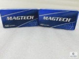 100 Rounds Magtech 9mm Ammo. 115 Grain FMJ