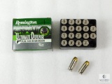 20 Rounds Remington Ultimate Defense .45 ACP Ammo. 185 Grain Jacketed Hollow Point
