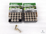 40 Rounds Remington Ultimate Defense .45 ACP Ammo. 185 Grain Jacketed Hollow Point