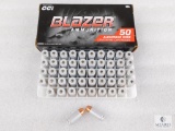50 Rounds CCI Blazer .40 S&W Ammo. 165 Grain FMJ
