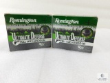 40 Rounds Remington Ultimate Defense .45 ACP Ammo. 185 Grain Jacketed Hollow Point