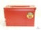 Red .50 Cal. Style Ammo Can.