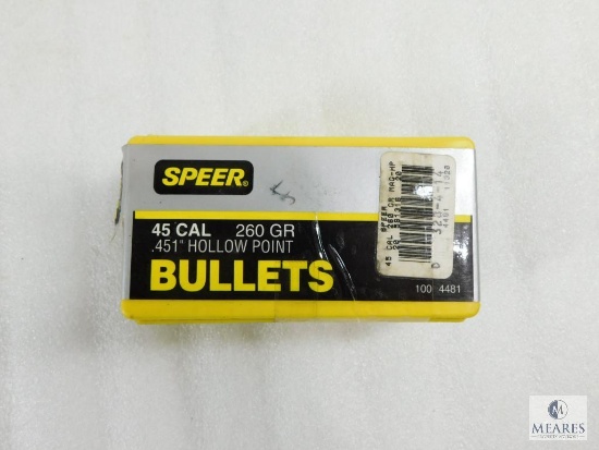 Speer 45 Cal Hollow Point 97 Bullets