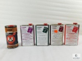 Five Vintage Powder Cans