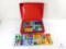 Case of Approximately 48 Hot Wheels and Matchbox Type Cars