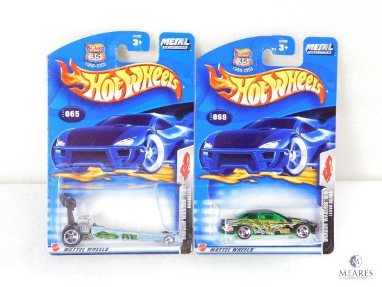 Lot of Two Hot Wheels Cars