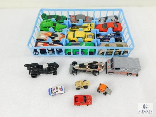 Lot of Approximately 15 Hot Wheels Cars