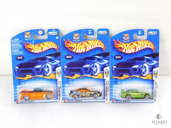 Lot of Three Hot Wheels Cars
