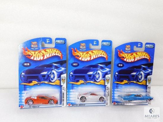 Lot of Three Hot Wheels Cars