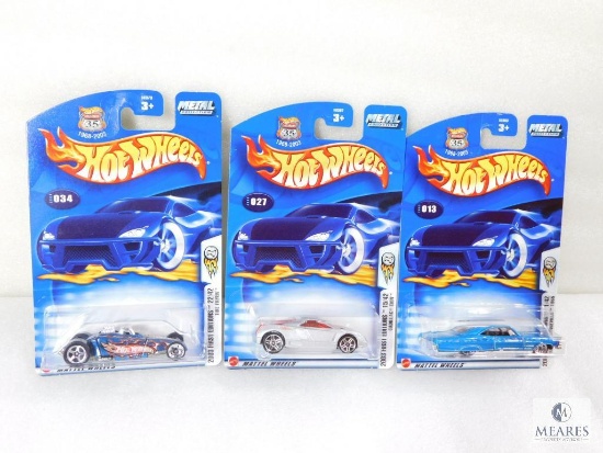 Lot of Three Hot Wheels Cars