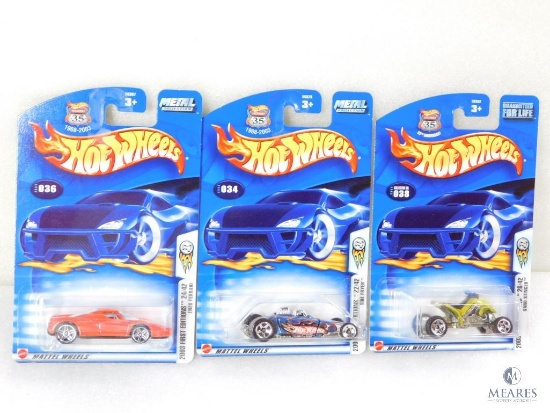 Lot of Three Hot Wheels Cars