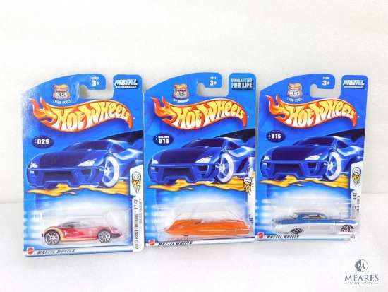 Lot of Three Hot Wheels Cars