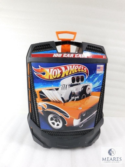 Hot Wheels Hard Case Including Approximately 29 Cars