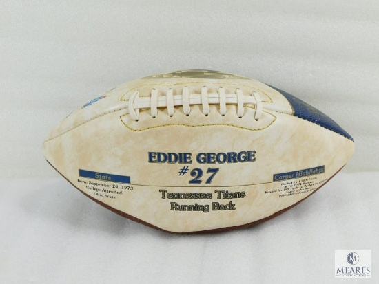 Tennessee Titans Football Eddie George #27