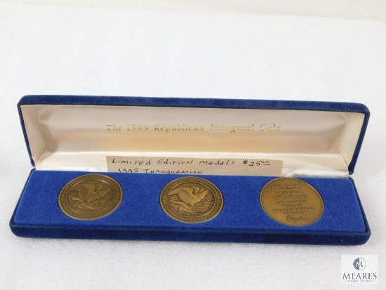 1995 Republican Inaugural Gala Limited Edition Medals in Original Case