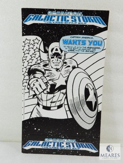 Cardboard Advertising Piece