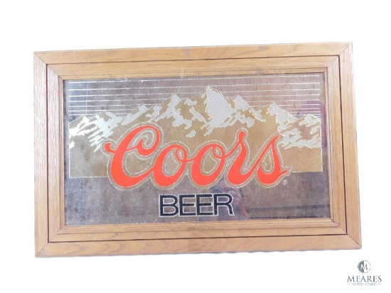 Coors Beer Mirror 28x18