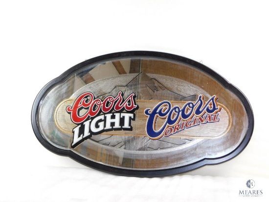 Coors Beer Mirror 32x18