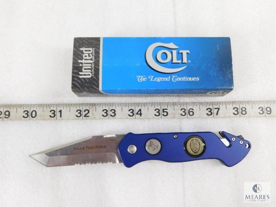 Colt Police Knife with Clip and Seat Belt Cutter