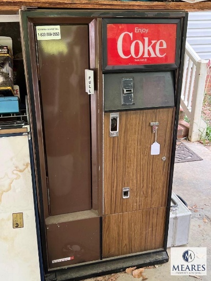 Vintage Cavalier Coca-Cola Vending Machine - Bottle Pull Variety