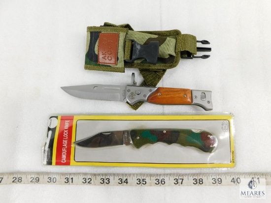 Lot of Two Knives 9 inches and 8 inches