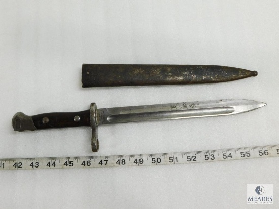 Bayonet with Sheath Markings WEYESBERG KIRSCHBAUM and Co.SOLINGEN