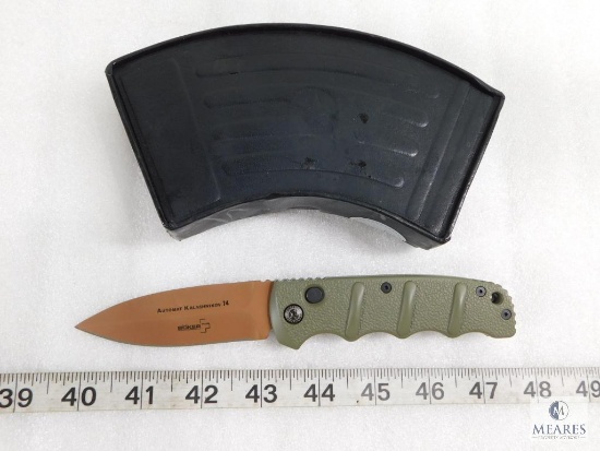 Army Green Pocket Knife