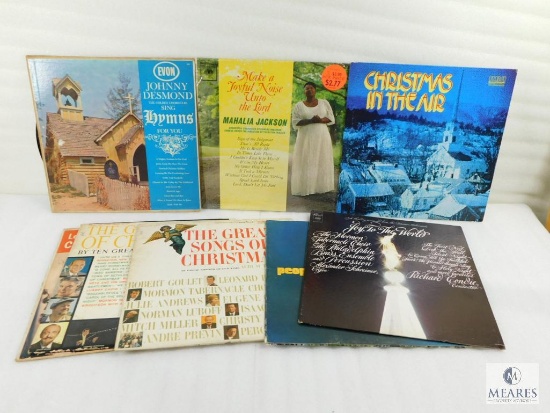Lot of Christmas and Inspirational LP's