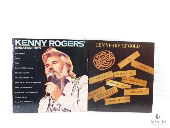Two Vintage Kenny Rogers LP's