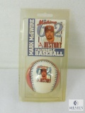 1998 Mark McGwire Baseball #62 Home Runs Making History Certified Authentic