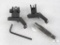 New 45 Degree Offset Flip Up AR15 Rifle Sights Front and Rear Fully Adjustable
